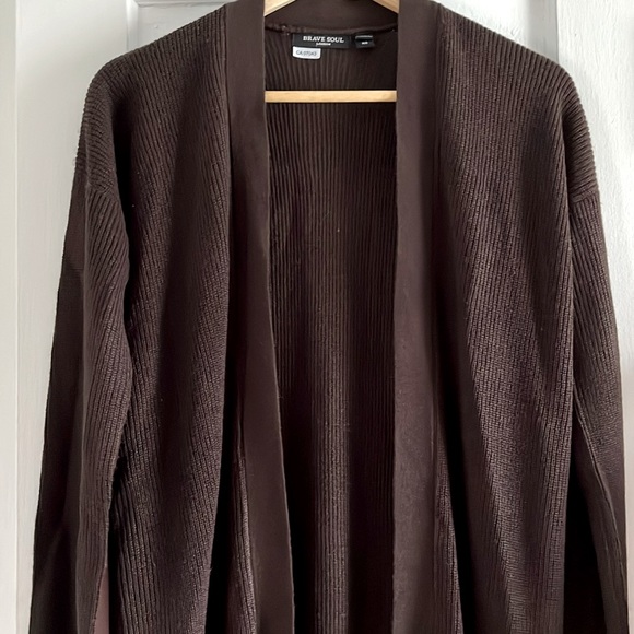 BRAVE SOUL LONDON CARDIGAN  MAXI - Picture 1 of 13